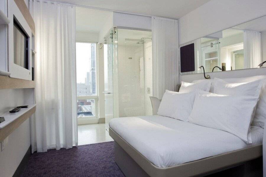 YOTEL New York Times Square hotel bedroom