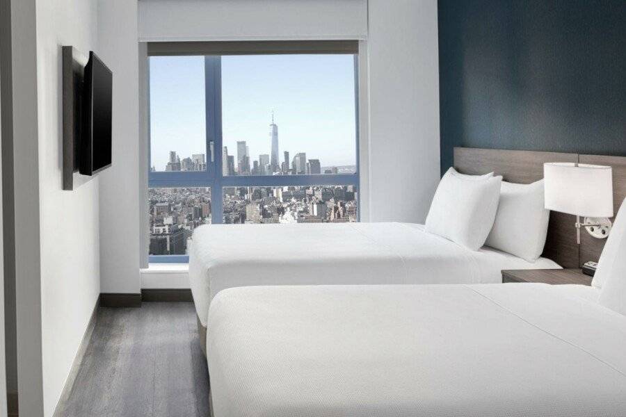 Hyatt Place New York Chelsea hotel bedroom,ocean view