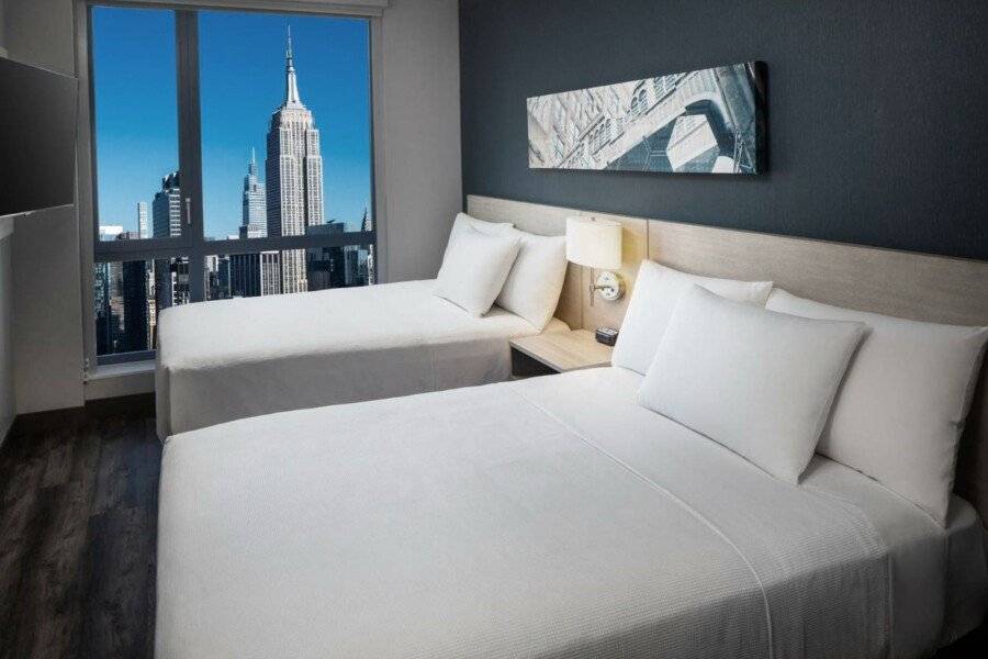 Hyatt Place New York Chelsea hotel bedroom,ocean view