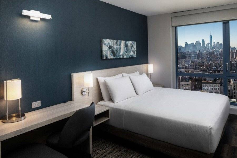 Hyatt Place New York Chelsea hotel bedroom,ocean view