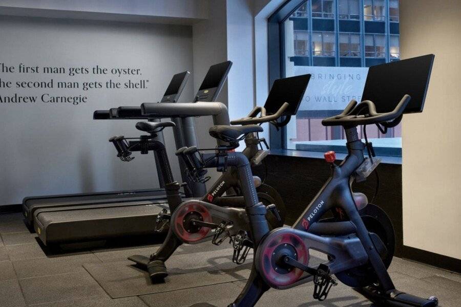 The Wall Street Hotel New York City fitness centre