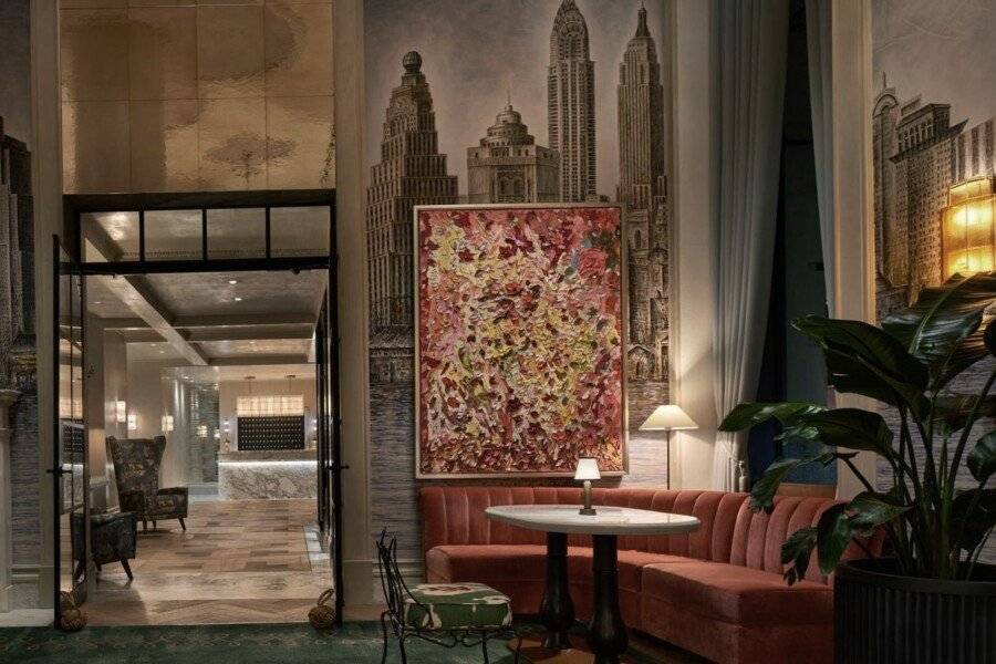 The Wall Street Hotel New York City lobby