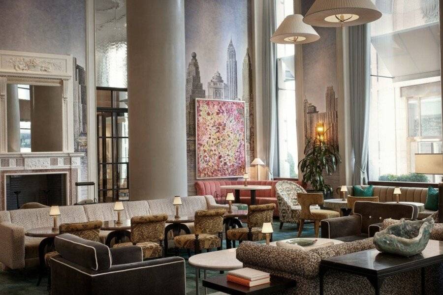 The Wall Street Hotel New York City lobby