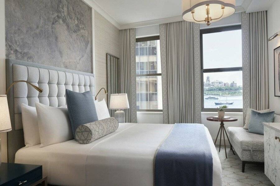 The Wall Street Hotel New York City hotel bedroom,ocean view