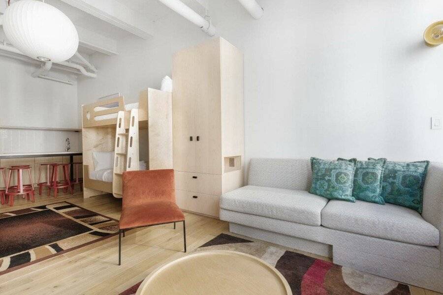 Placemakr Wall Street hotel bedroom