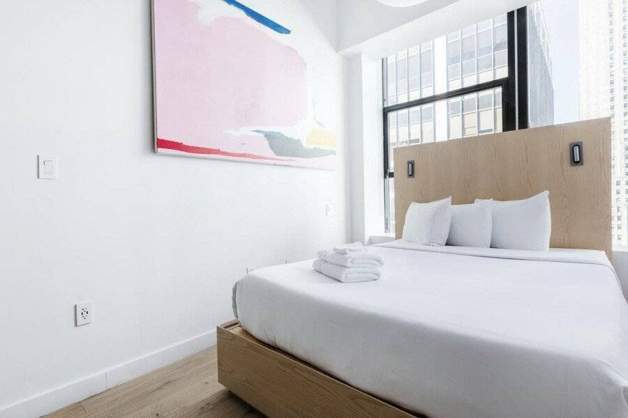 Placemakr Wall Street hotel bedroom