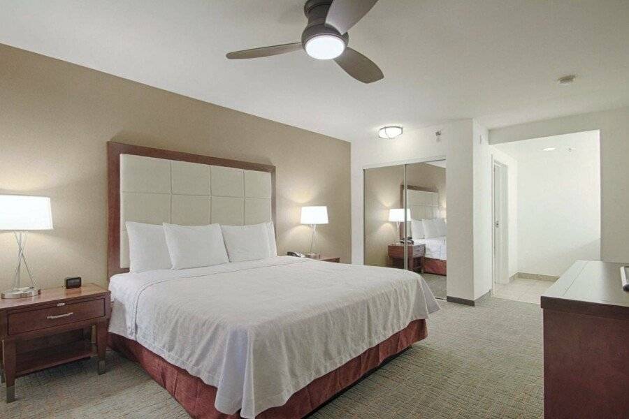 Homewood Suites by Hilton Las Vegas Airport hotel bedroom