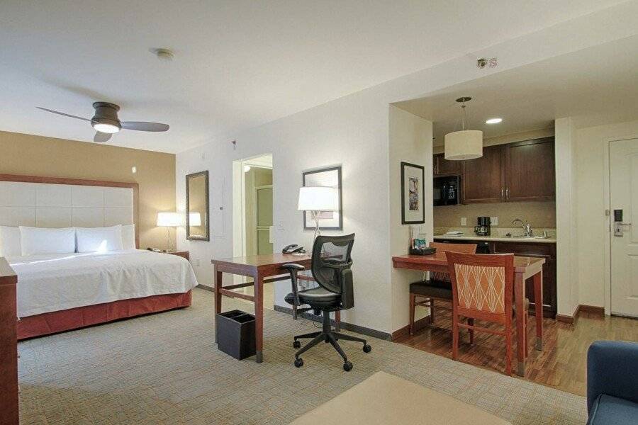 Homewood Suites by Hilton Las Vegas Airport hotel bedroom