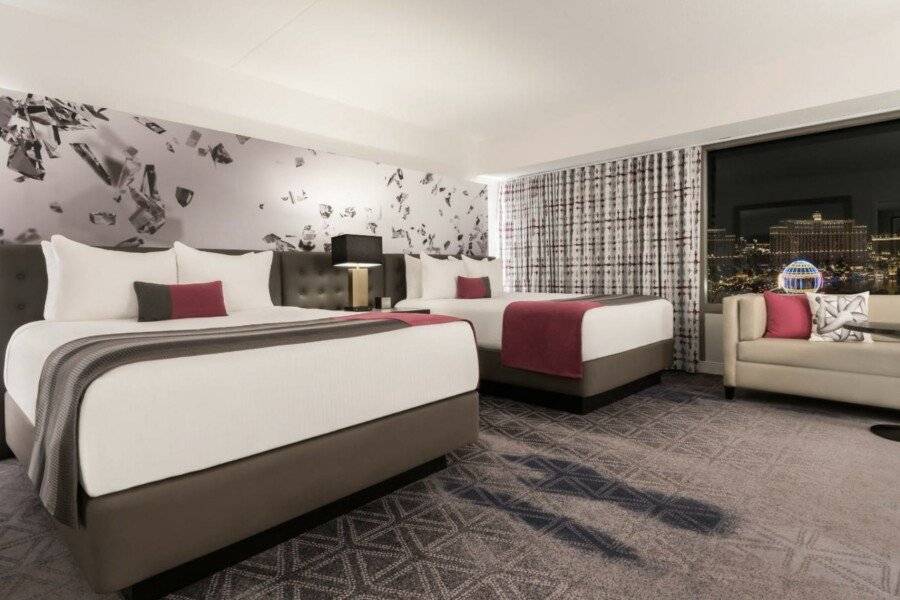 Planet Hollywood Resort & Casino hotel bedroom