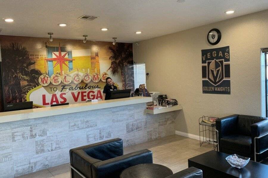 Days Inn by Wyndham Las Vegas Airport lobby,front desk,