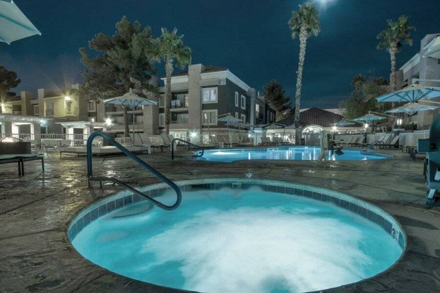 Desert Rose Resort outdoor pool,jacuzzi