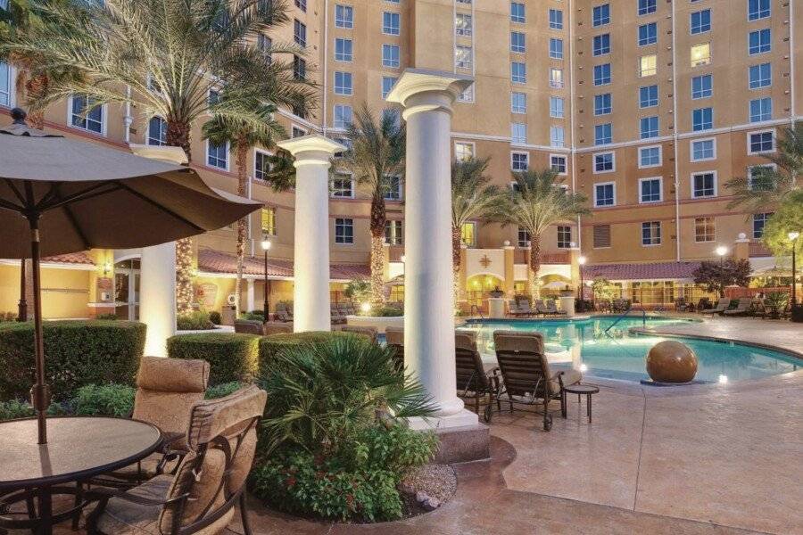Club Wyndham Grand Desert outdoor pool,garden