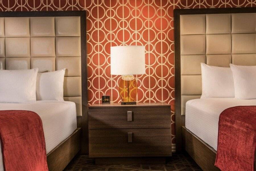 Horseshoe Las Vegas formerly Bally's hotel bedroom