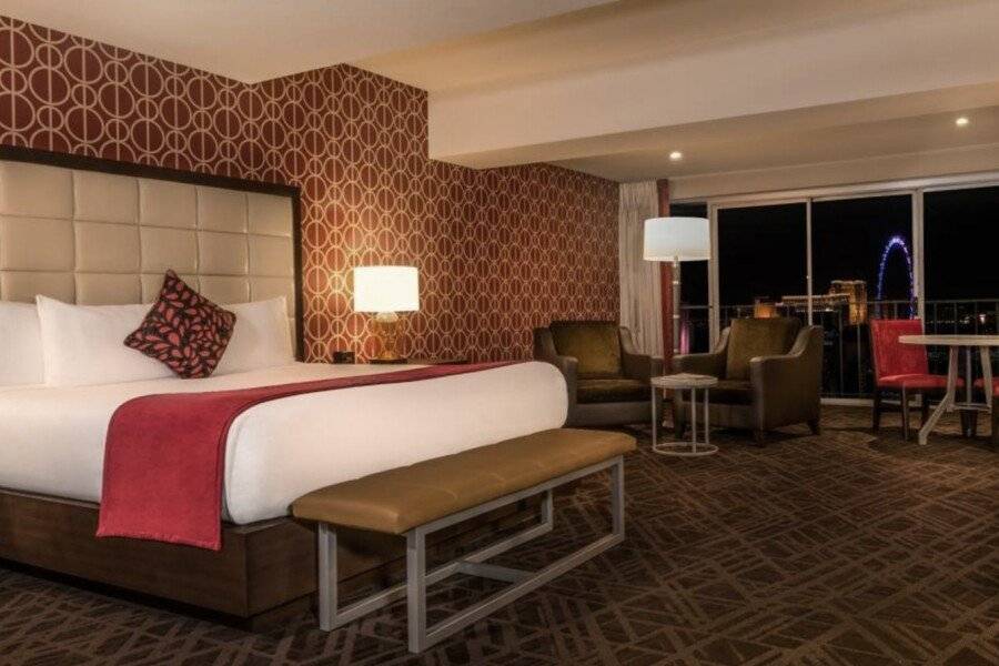 Horseshoe Las Vegas formerly Bally's hotel bedroom