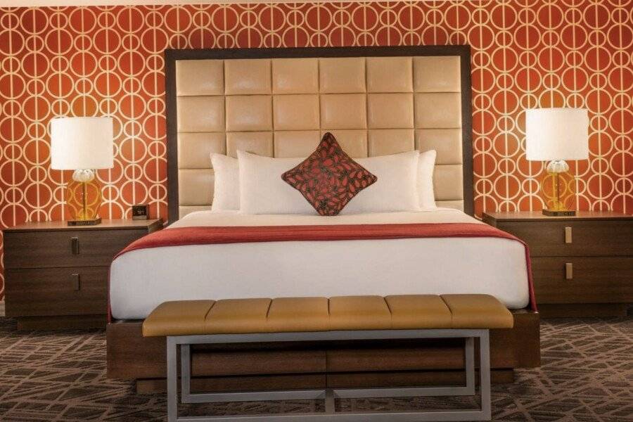 Horseshoe Las Vegas formerly Bally's hotel bedroom
