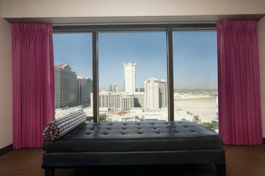 Flamingo Las Vegas Hotel & Casino hotel bedroom,ocean view