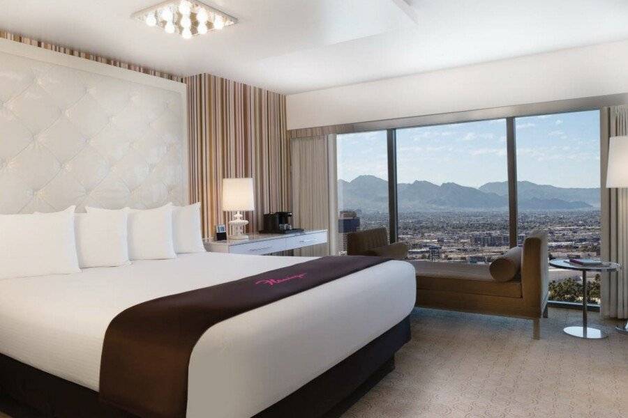 Flamingo Las Vegas Hotel & Casino hotel bedroom,ocean view