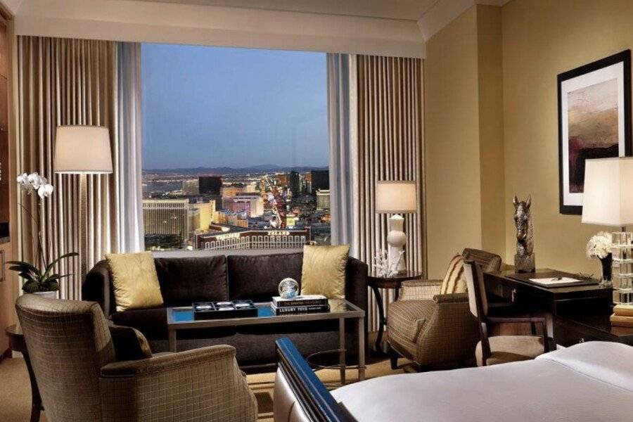 Trump International Hotel Las Vegas hotel bedroom,ocean view