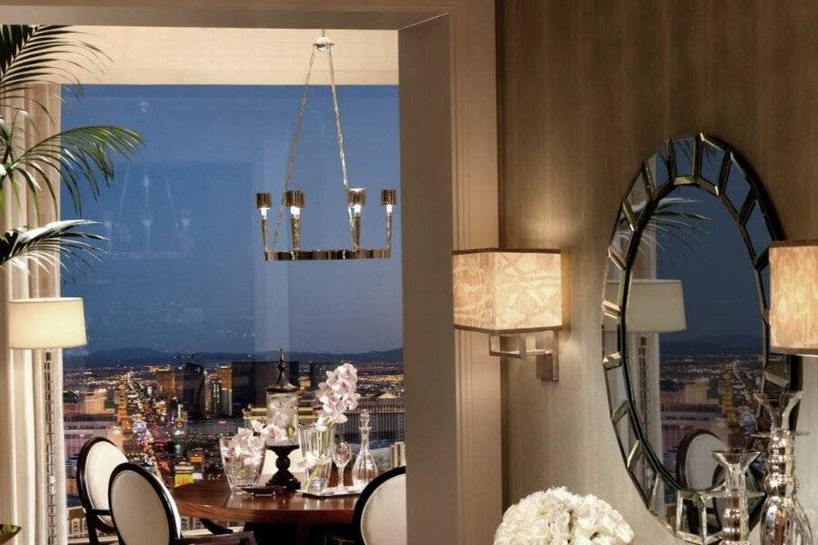 Trump International Hotel Las Vegas hotel bedroom