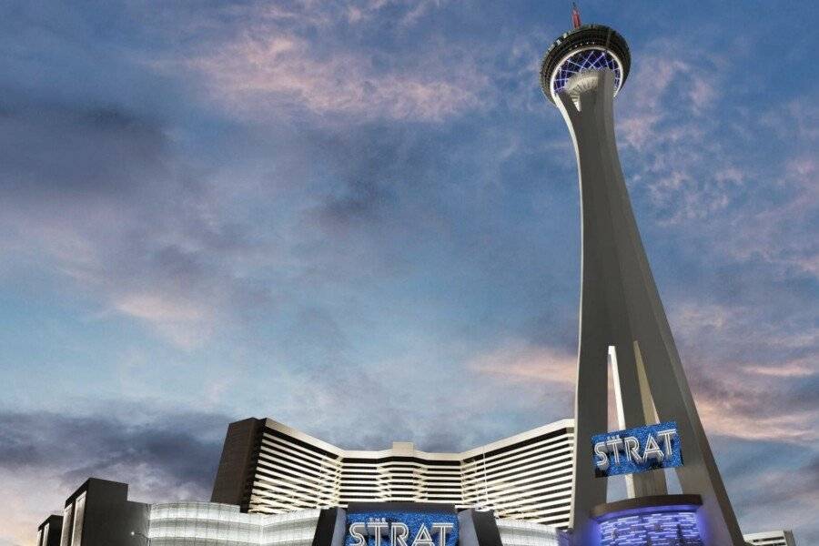 The STRAT Hotel, Casino & Tower facade