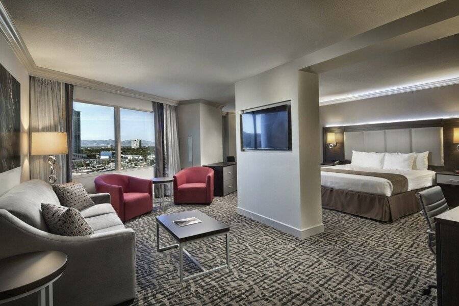 The STRAT Hotel, Casino & Tower hotel bedroom