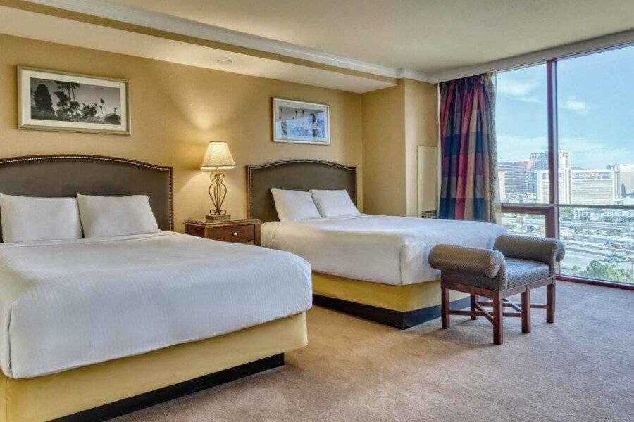 Rio Hotel & Casino hotel bedroom,ocean view