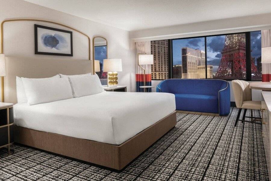 Paris Las Vegas Hotel & Casino hotel bedroom