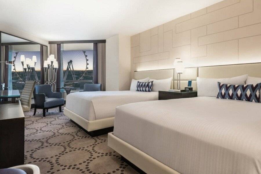 Harrah's Hotel & Casino hotel bedroom