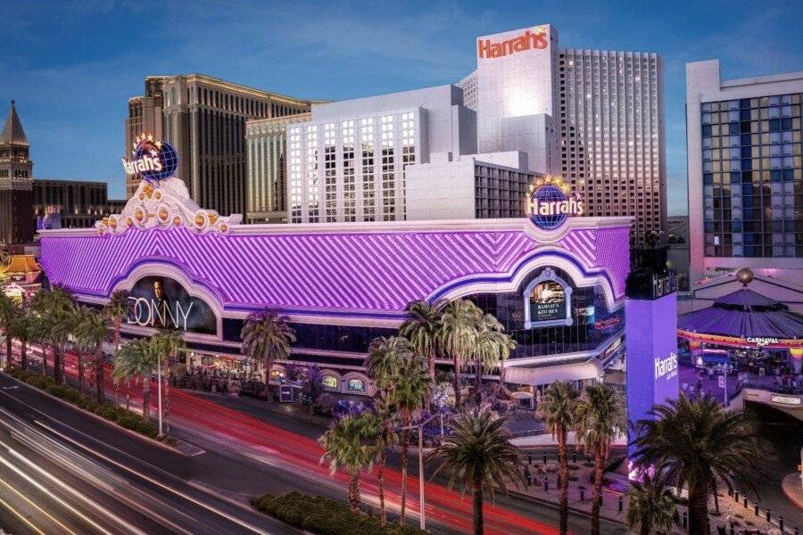 Harrah's Hotel & Casino facade,