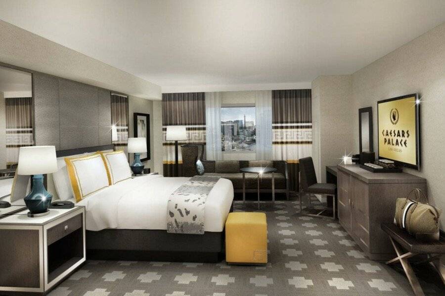 Caesars Palace Hotel & Casino hotel bedroom