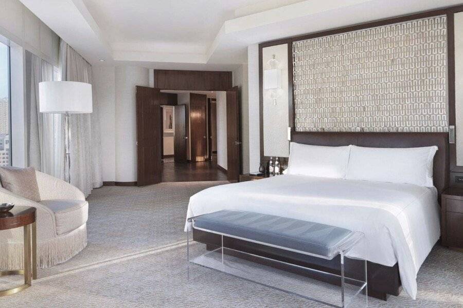 Waldorf Astoria Las Vegas hotel bedroom