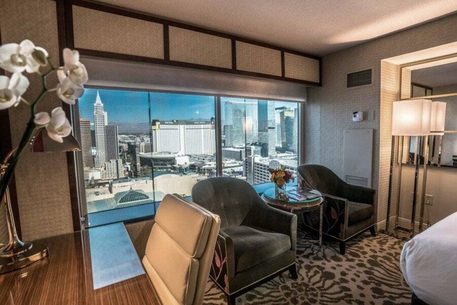 MGM Grand hotel bedroom,ocean view