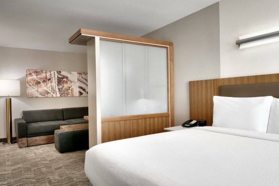 SpringHill Suites by Marriott Las Vegas Convention Center hotel bedroom