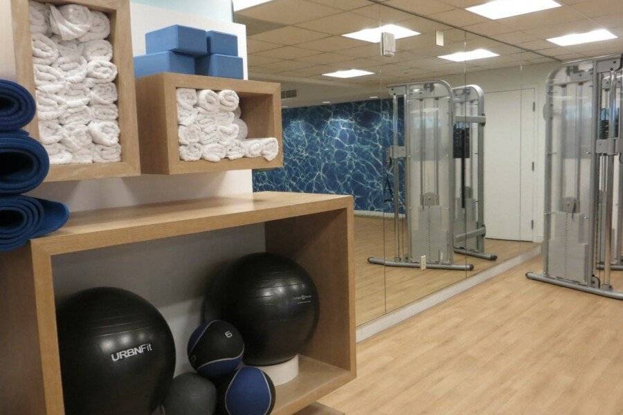 The Platinum Hotel fitness centre