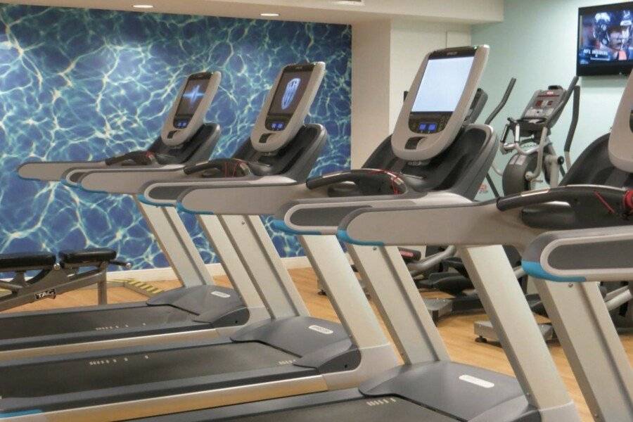 The Platinum Hotel fitness centre