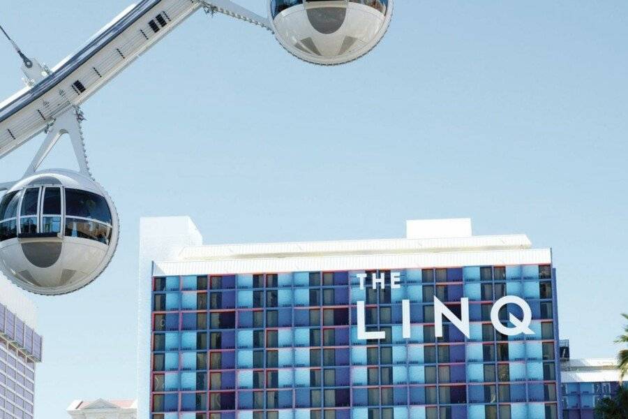 The LINQ Hotel and Casino facade