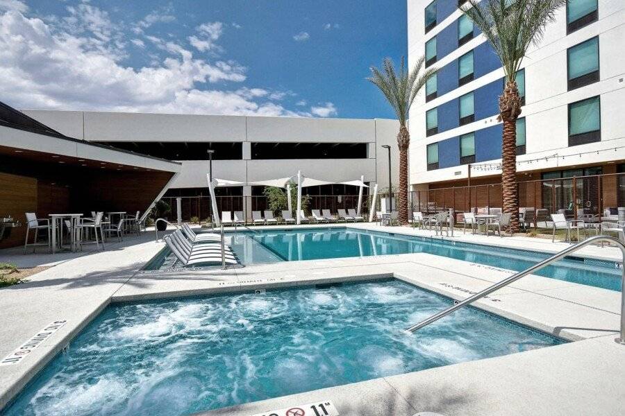 Home2 Suites by Hilton Convention Center outdoor pool,jacuzzi