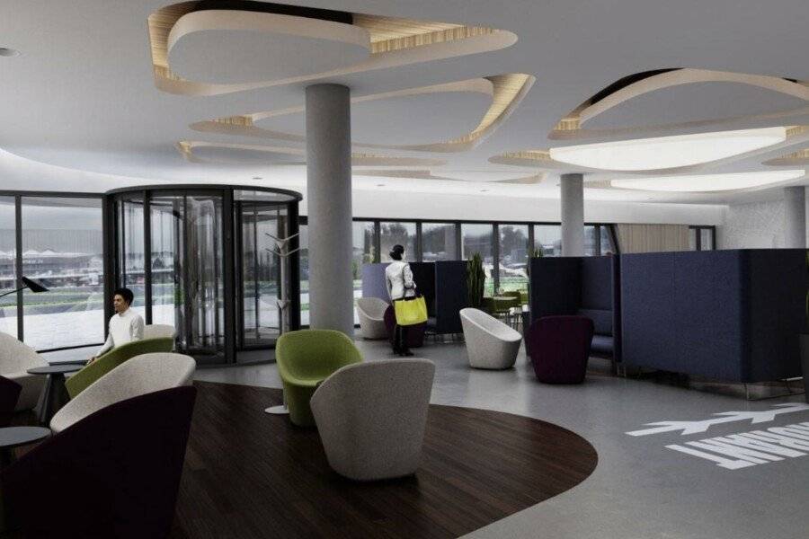 ibis Styles Budapest Airport lobby