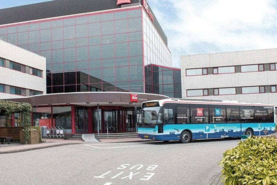 Ibis Schiphol Amsterdam Airport , hotel facade, parking