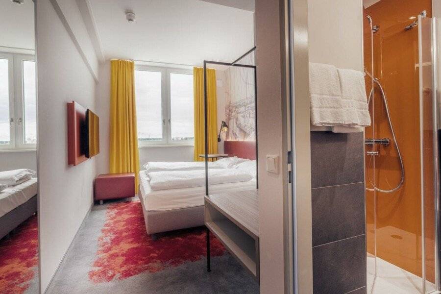 Campanile Berlin Brandenburg Airport hotel bedroom