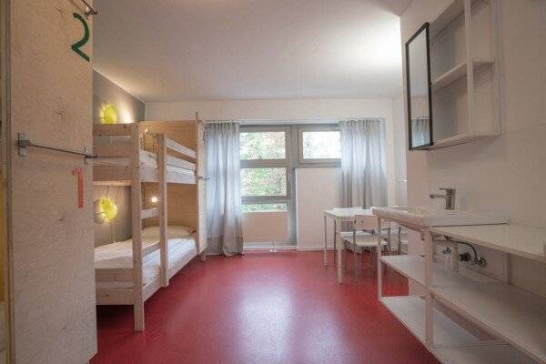 Bed in 4-Bed Female Dormitory Room