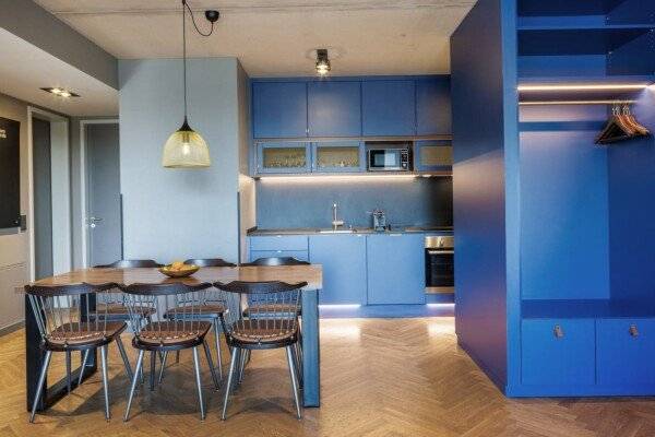 Large Two-Bedroom Apartment Blue