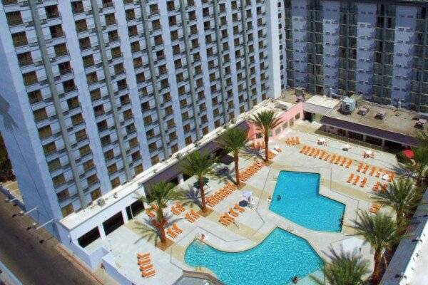 Double Bed with Pool View