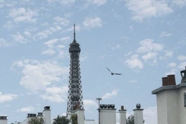 Chambre Double vue Tour Eiffel