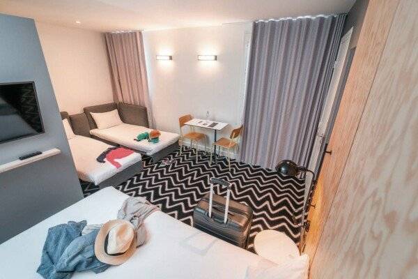 Standard Suite with One Double Bed and Two Single Beds