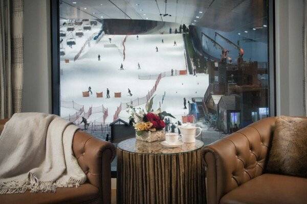 Aspen Ski Chalet - Access to Snow Park in Ski Dubai for 2, Private Butler, Lounge Access including Afternoon Tea, Evening Cocktail Hours, Soft Refreshments & Canapes