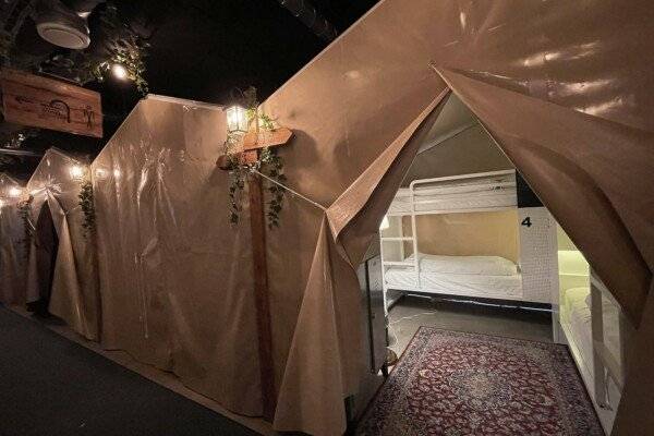 Private 4-Bed Tent