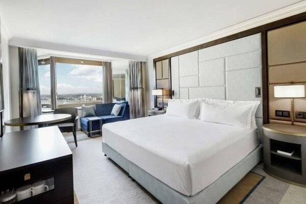 Executive King Room with Danube View and Executive Lounge Access