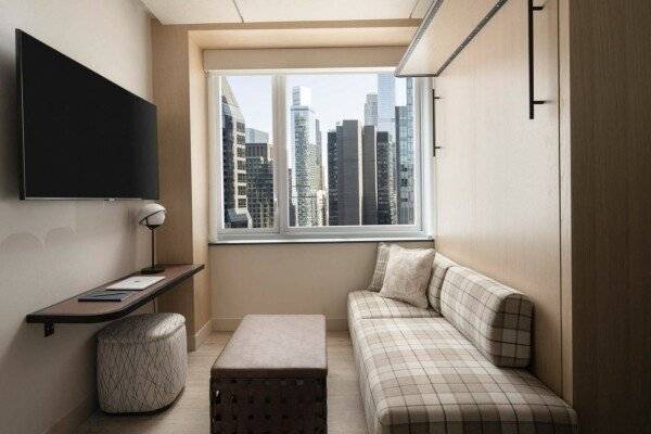 Flex Room with Wall Bed and City View