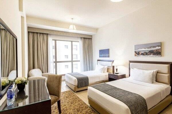 Large Family Apartment – Sea View – with complimentary AED 100 Meal Voucher per stay (redeem at Samar Restaurant)